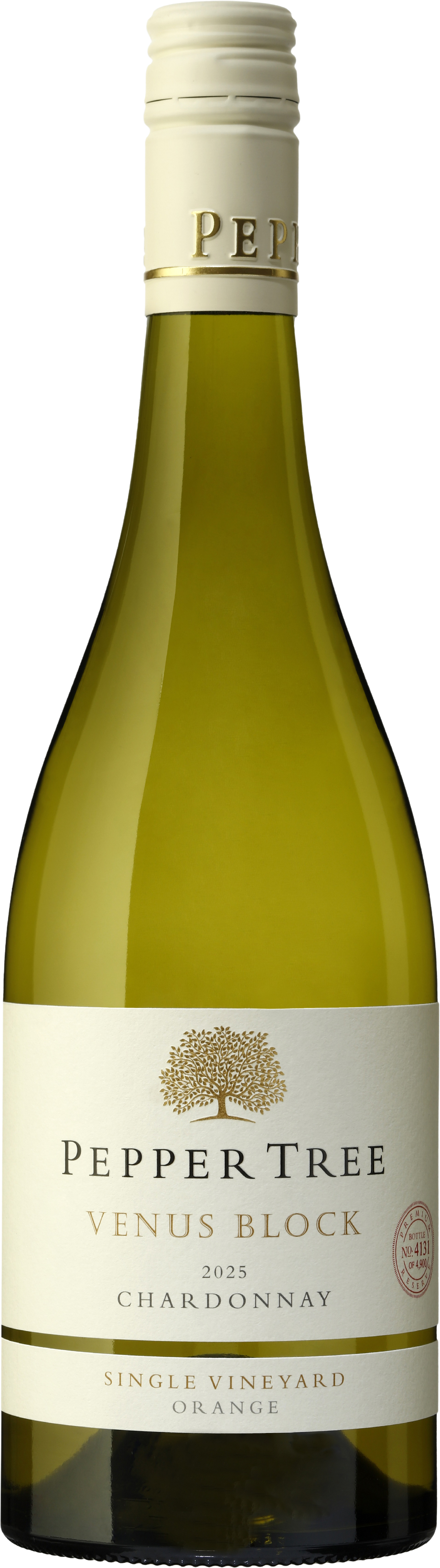 Pepper Tree Wines Venus Block Single Vineyard Chardonnay 2025